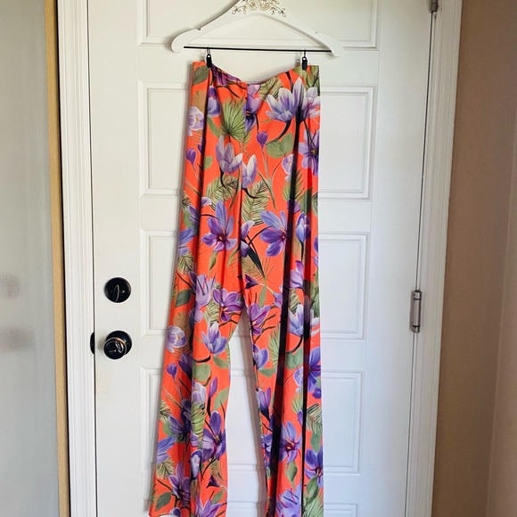 BRAND NEW WITH TAGS! Alice + Olivia by Stacey Bendet Athena Wide Leg Pant! - Picture 3 of 5